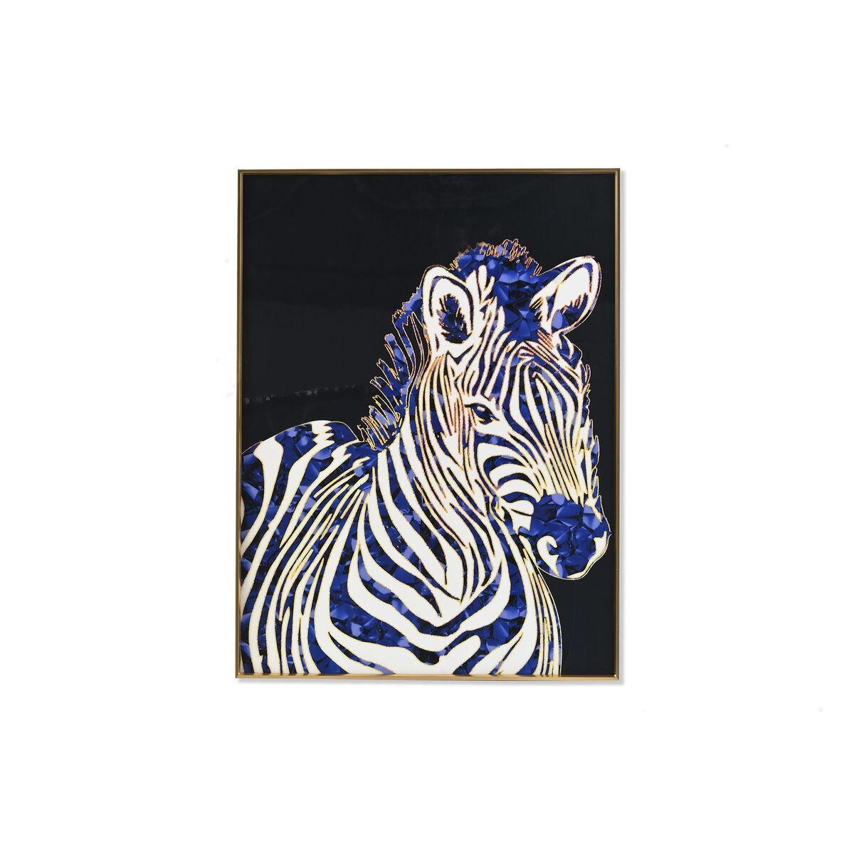 Quadro DKD Home Decor Alluminio Legno MDF 60 x 3 x 80 cm